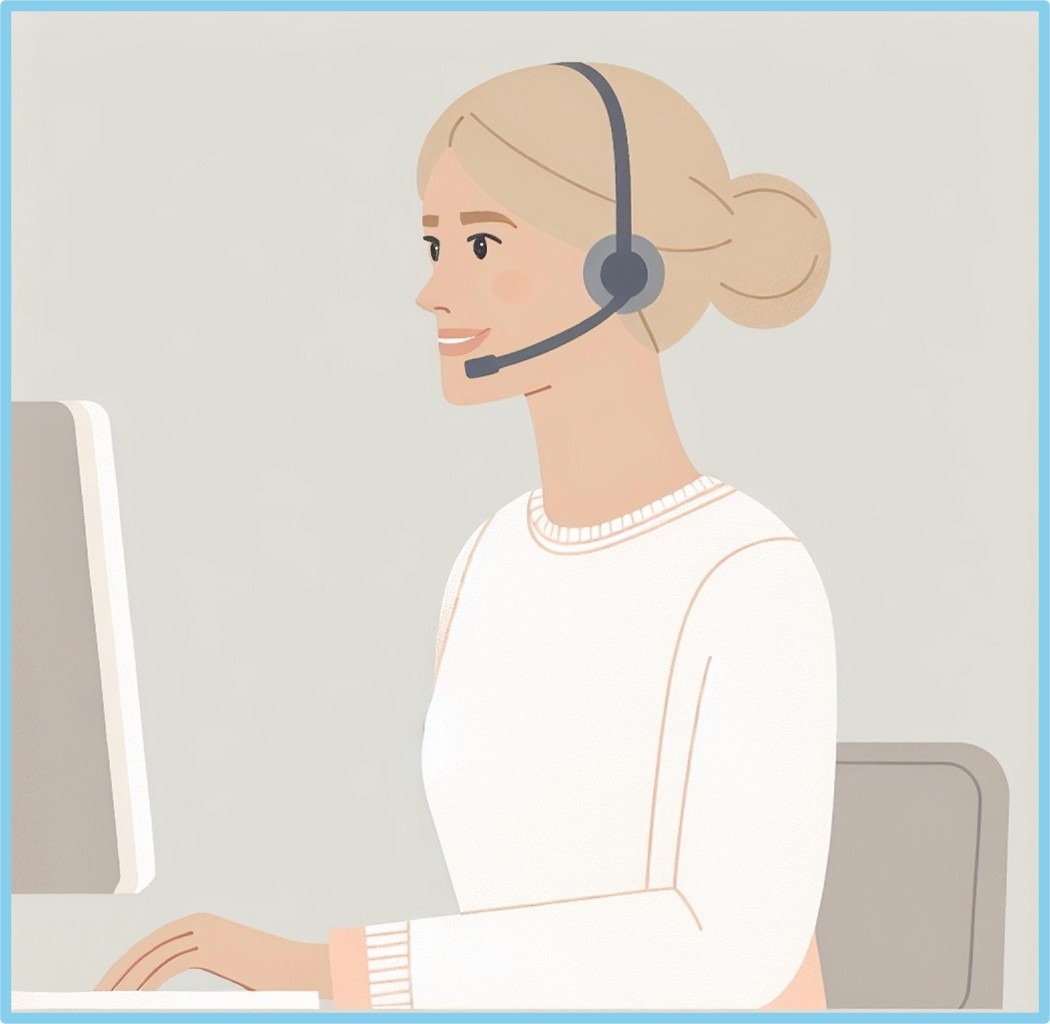 real-estate-career-paths-australia-receptionist-property-manager Real estate receptionist representing the first step in real estate career paths in Australia toward a senior property manager role