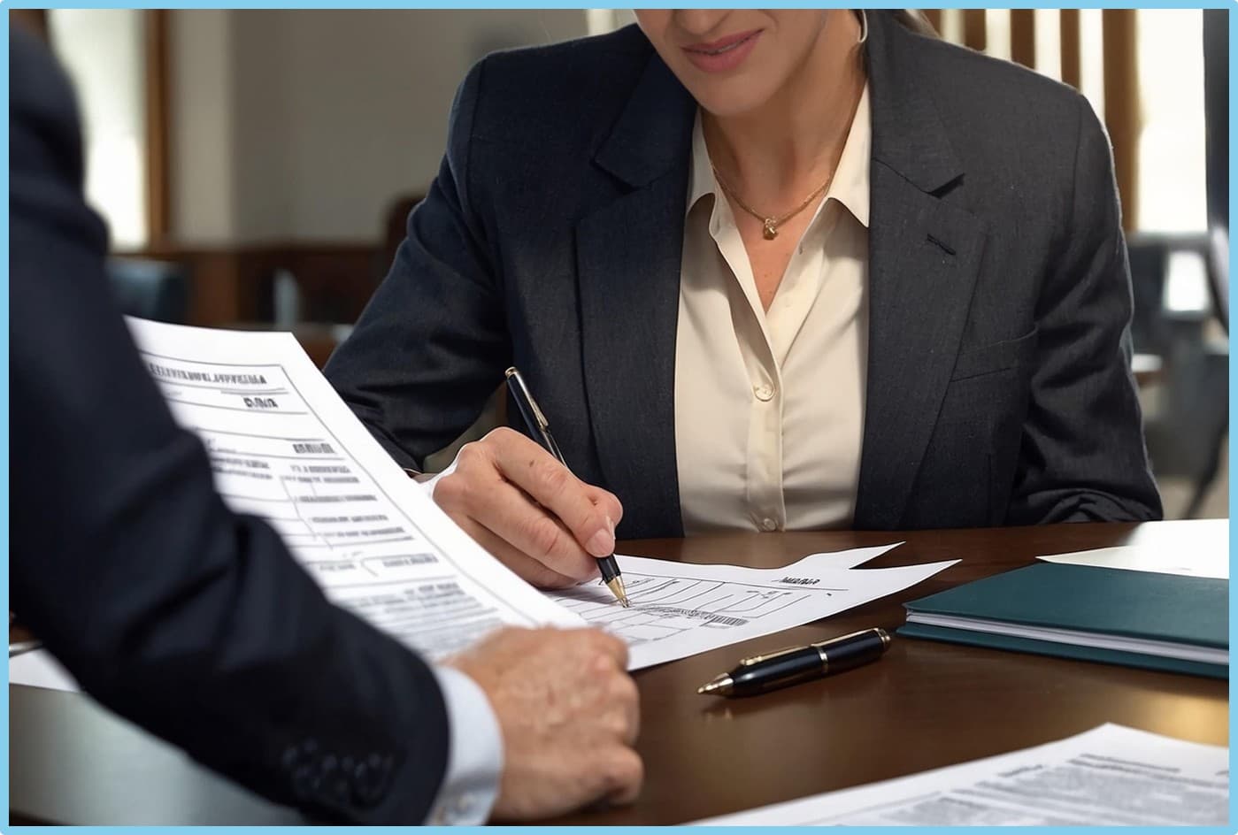 real-estate-jobs-sydney-2026-hiring-demand Recruiter reviewing a job application for in-demand real estate jobs in Sydney in 2026